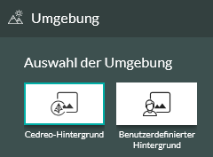 8-04 umgebung auswaehlen