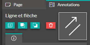 11-12 Paramètres ligne flèche