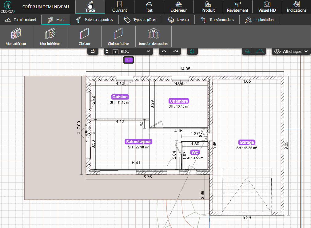 2-15 creer un demi-niveau