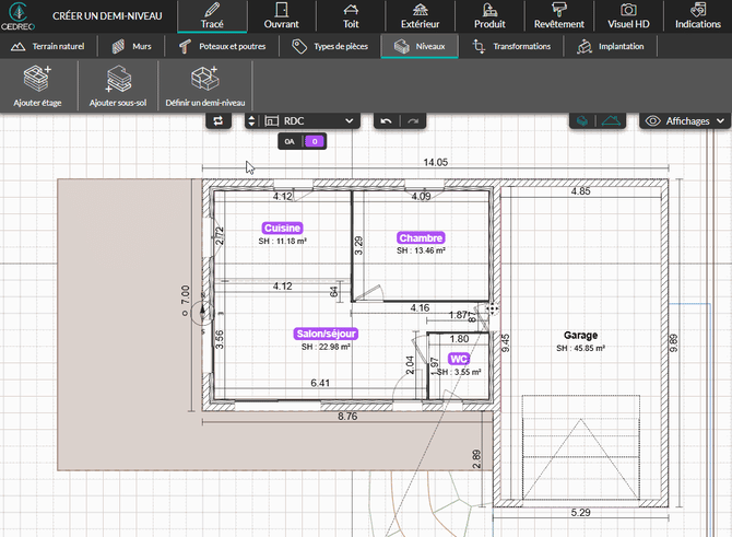 2-15 visualiseur de pieces par demi-niveau