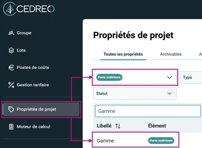 13-08 Propriété gamme porte extérieure