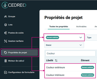13-08 propriété couleur ouvrant extérieur