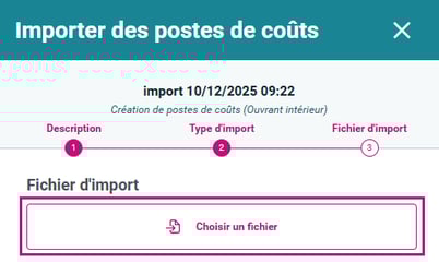 13-08 Choisir un fichier import - Ouvrant intérieur