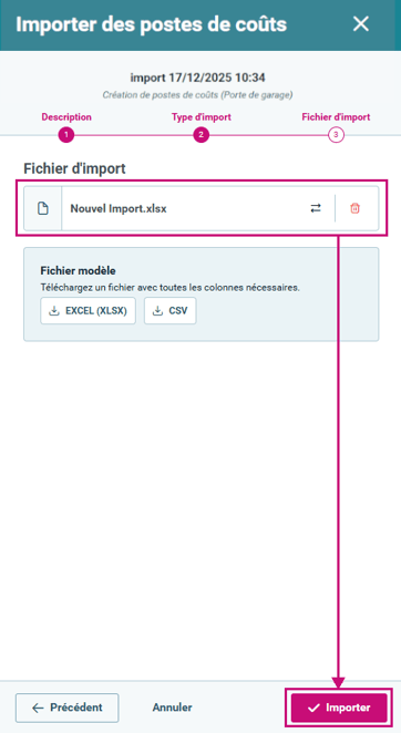13-08 Importer Nouvel Import - porte de garage