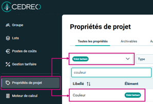 13-08 propriété couleur volet battant