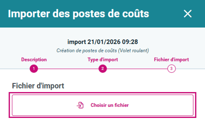 13-08 Choisir un fichier import volet roulant