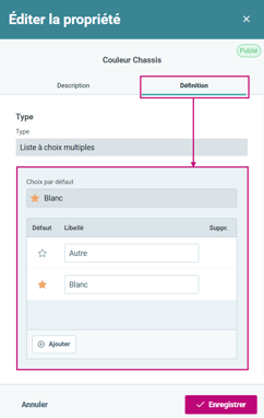 13-08 couleur chassis volet roulant