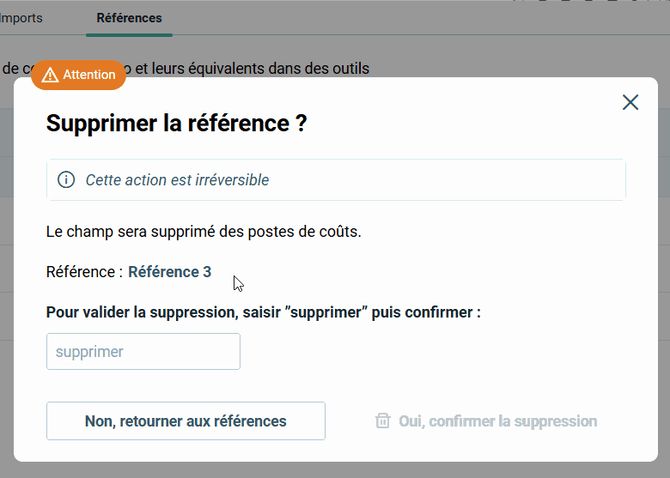 13-18 Gérer les préférences - indiquer supprimer