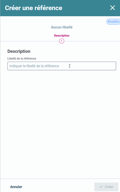 13-18 Gérer les préférences - indiquer un libellé