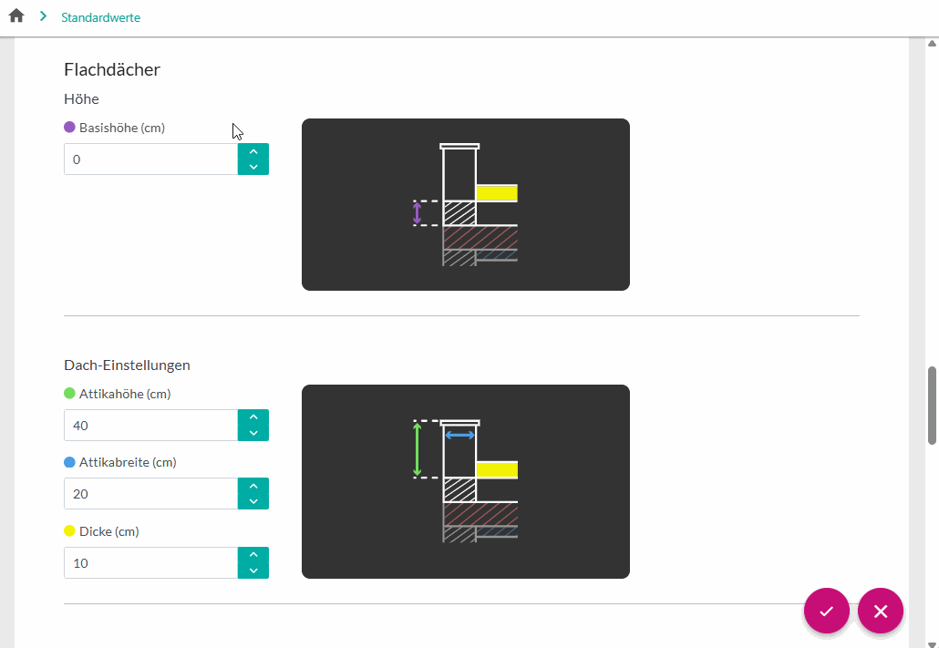 1-18 standardwerte flachdaecher