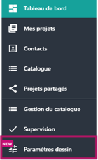 1-xx acceder paramètres dessin