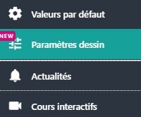 11-15 Onglet paramètres dessin