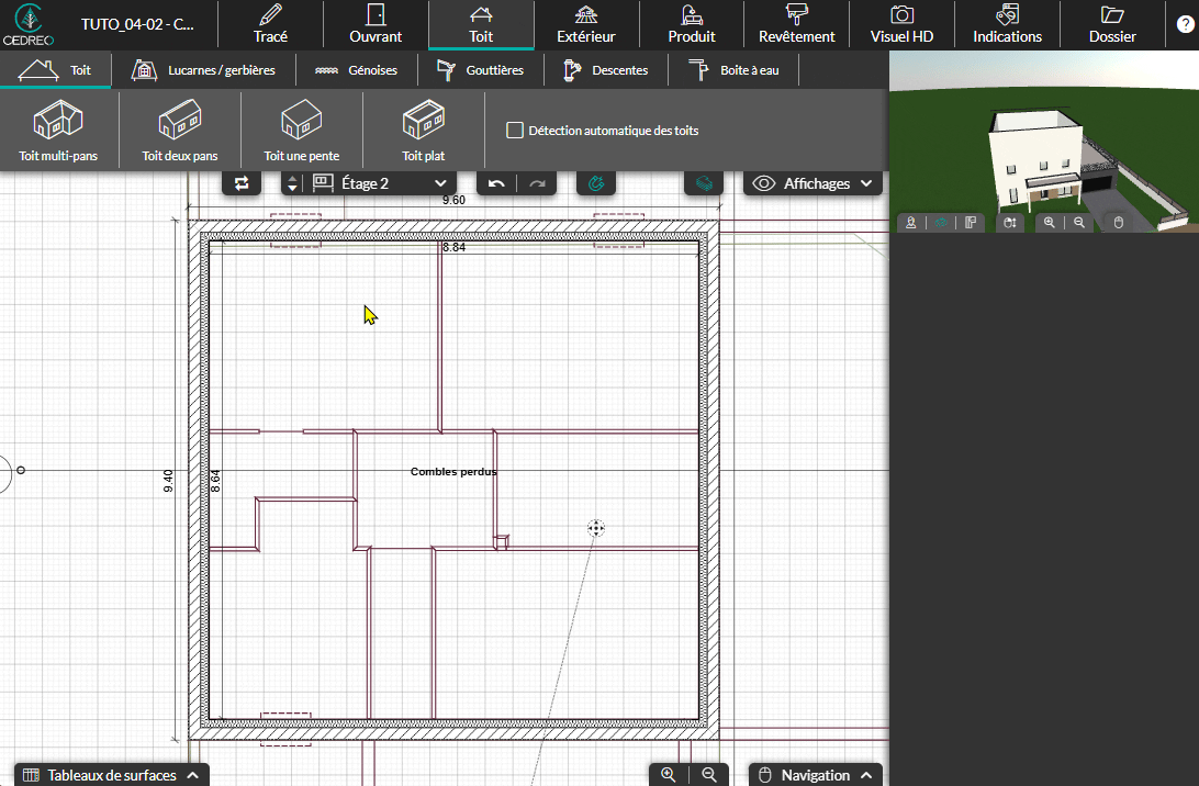 04-02 - Créer un toit automatique