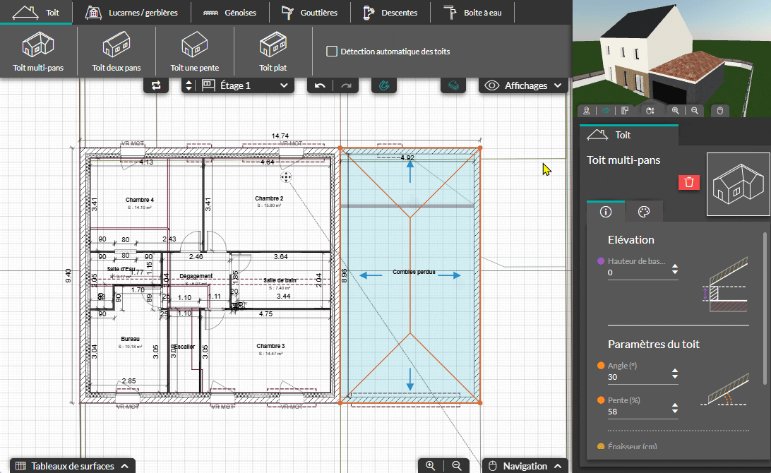 04-03 - Créer toit multi-pans_ Options_Bas de pente