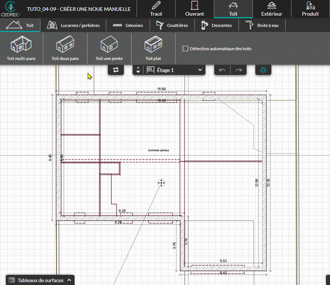04-09 Réalisation des 2 toits
