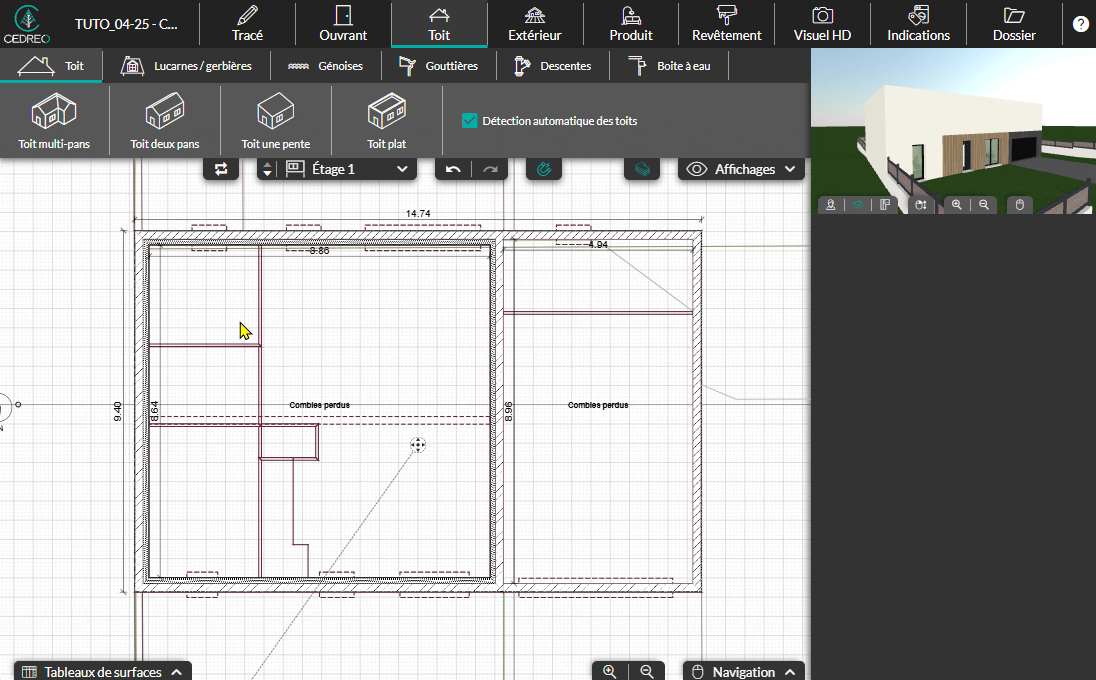 04-25 - Créer une avancé de toit