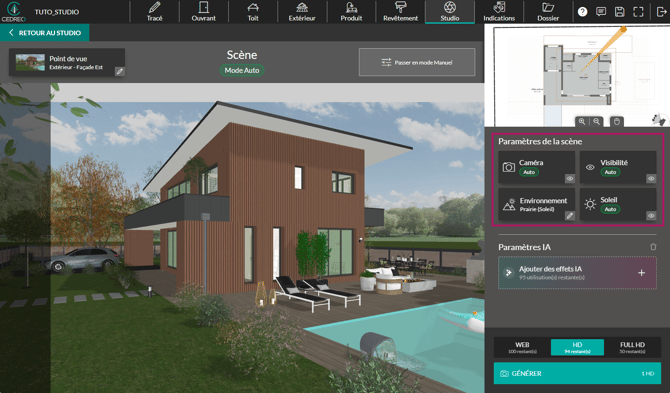 8-03 parametres de la scene