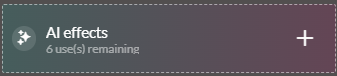 7-13 - AI effect button from the scene