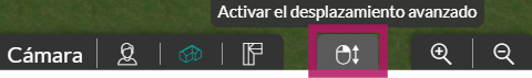 activar el desplazamiento avanzado