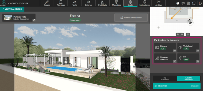 studio_parametros de la escena