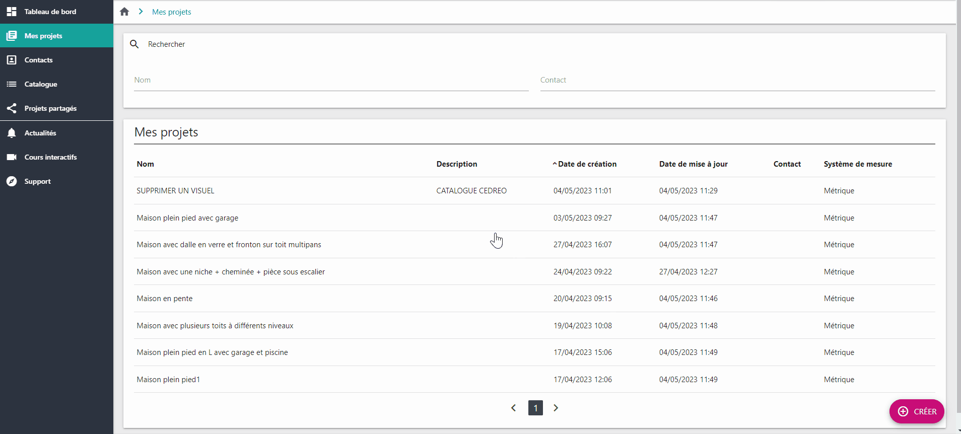 Dérouler jusquà image HD