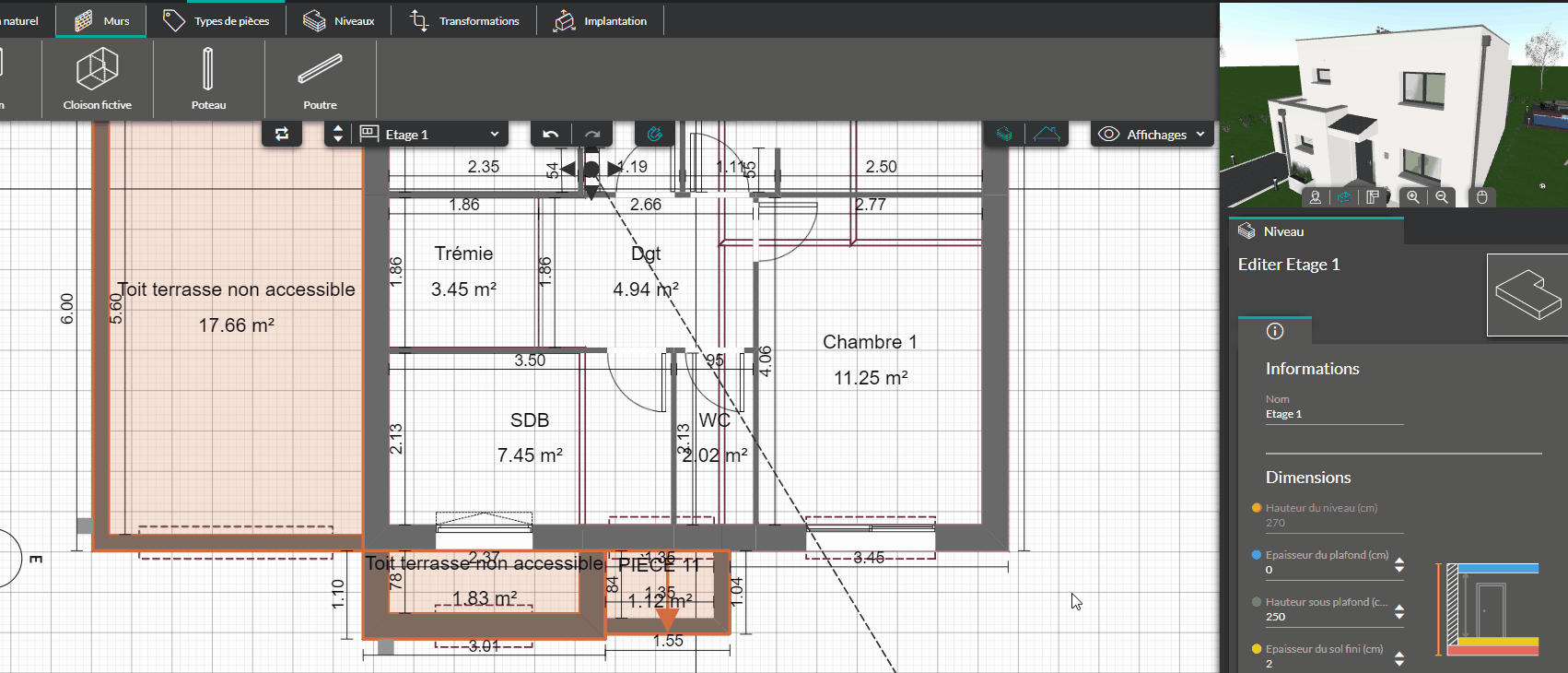 Re - poteau pour porche