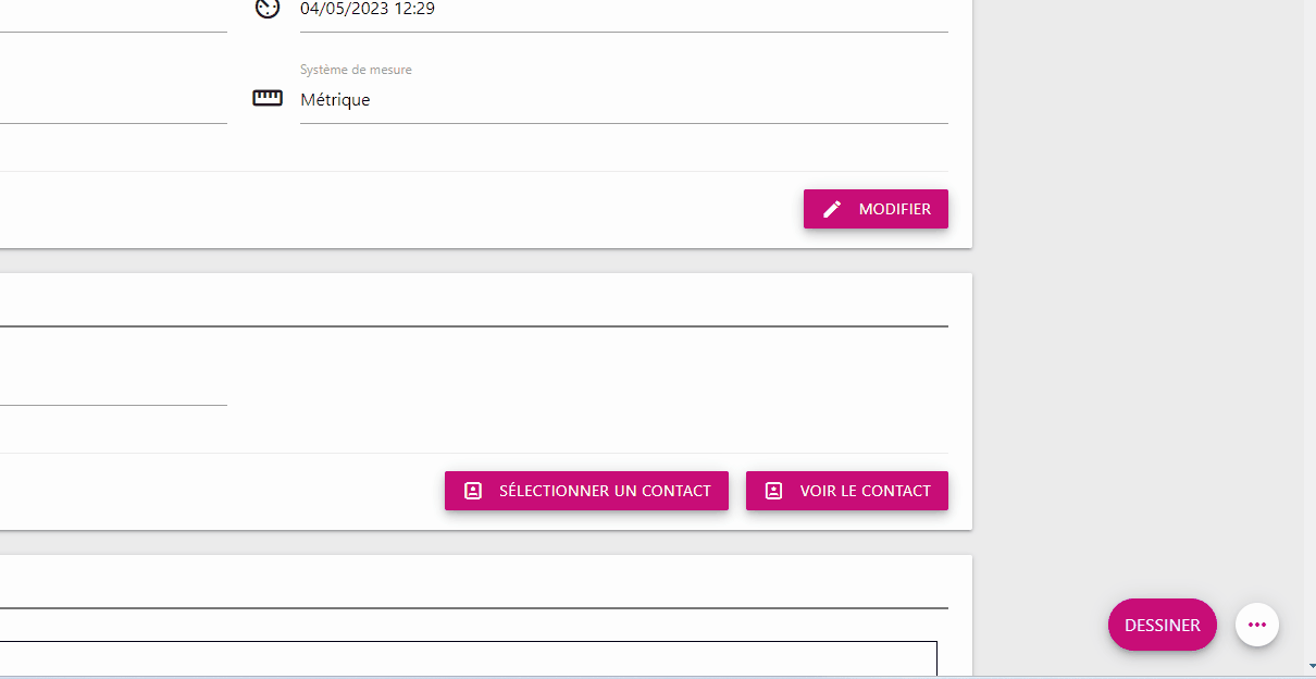Supprimer un projet - version crop