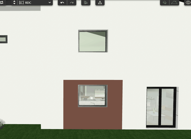 aligner des zones - modénatures